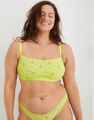Aerie Microfiber Cut Out Bralette
