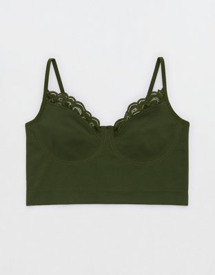 GORPCORE DROP  small green padded bra – remass