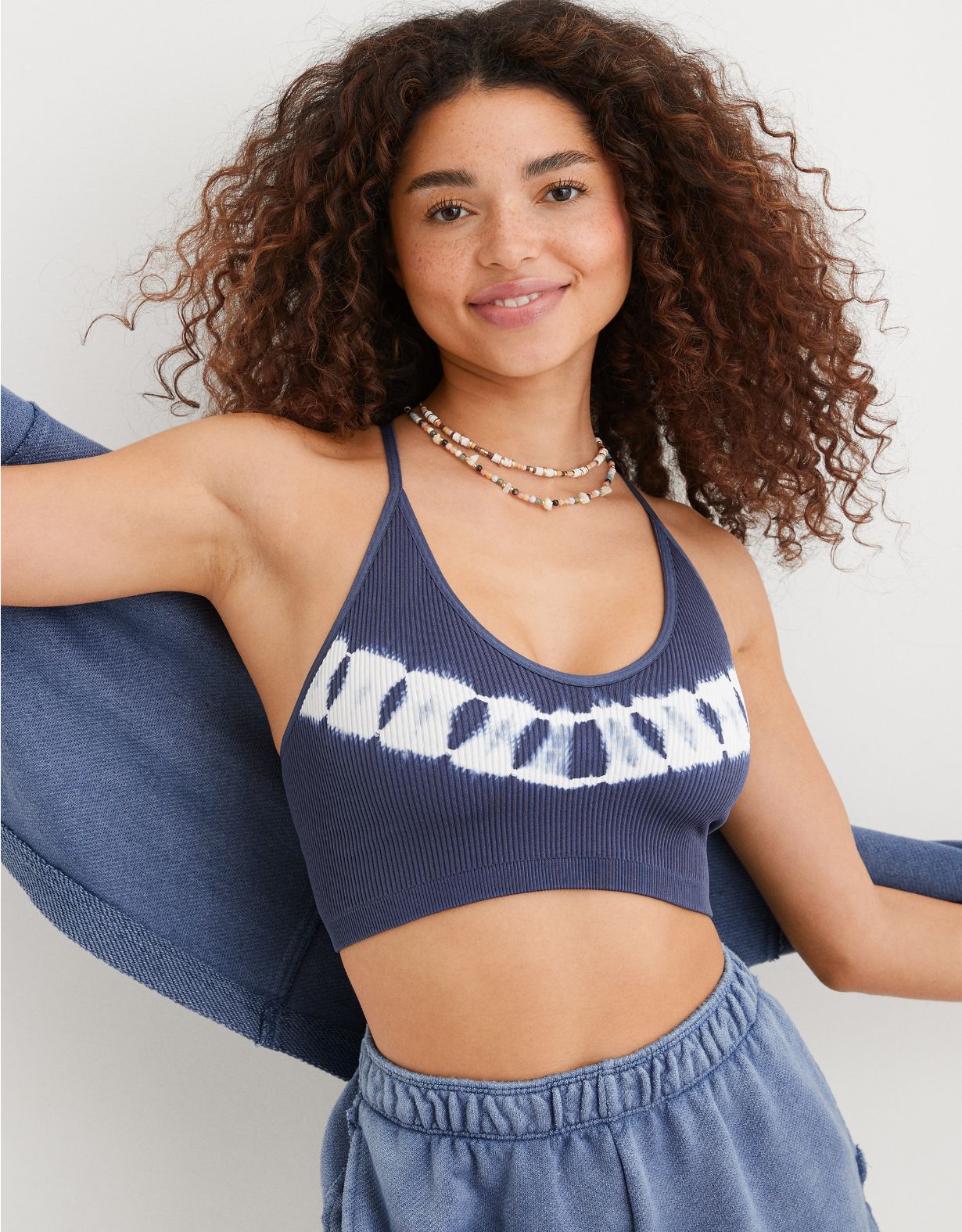 Superchill Seamless Strappy Back Bra Top