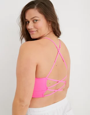Aerie Seamless Strappy Back Bra Top