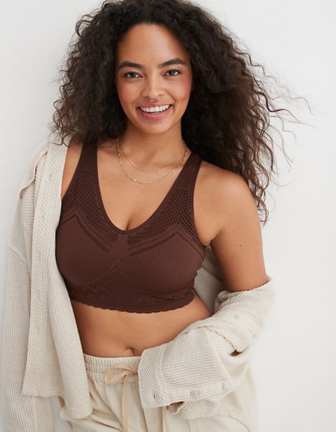 Женские топы Aerie Superchill Seamless Bra Top