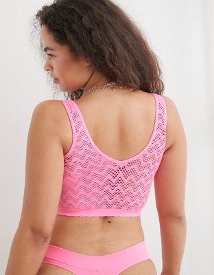 Superchill Seamless Bra Top  Bra tops, Seamless bra, Aerie clothing