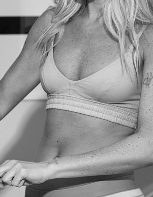 Cotton Corset Bralette