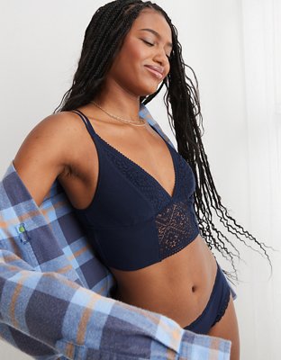 aerie aerie Superchill Seamless Corset Bra Top 39.95