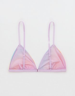 Бралетт SMOOTHEZ Ombre, треугольные чашки, сетка — Aerie — фото 5