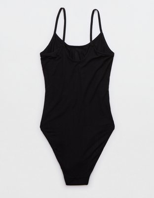 Superchill Modal Rib Scoop Bodysuit