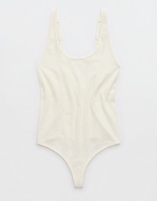 Superchill Seamless Rib Scoop Bodysuit