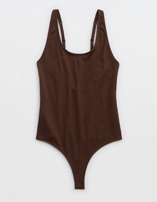 Superchill Seamless Rib Scoop Bodysuit