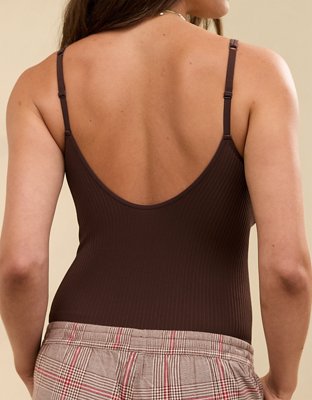 Superchill Seamless Rib Scoop Bodysuit