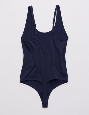 Superchill Seamless Rib Scoop Bodysuit