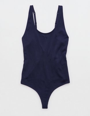 Superchill Seamless Rib Scoop Bodysuit