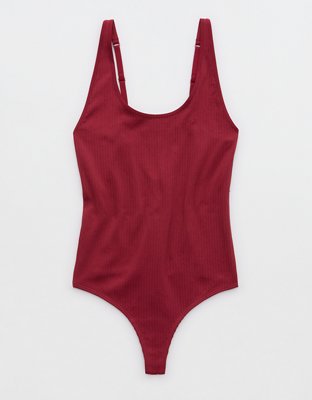 Superchill Seamless Rib Scoop Bodysuit