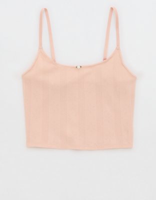 Superchill Pointelle Bra Top