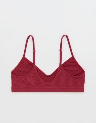 Бралетт Superchill, модал, в рубчик — Aerie — фото 4