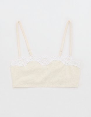 Superchill Cotton Lace Bralette