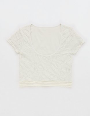 Superchill Floral Seamless Cap Sleeve Top