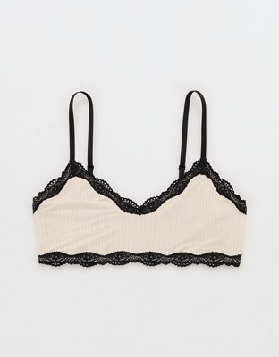 Superchill Modal Lace Trim Bralette