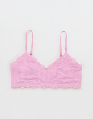 Superchill Modal Lace Trim Bralette | Aerie