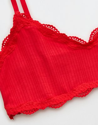 Superchill Modal Lace Trim Bralette