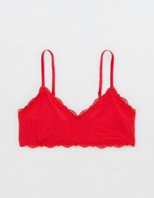 Superchill Modal Lace Trim Bralette | Aerie