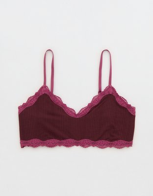 Superchill Modal Lace Trim Bralette