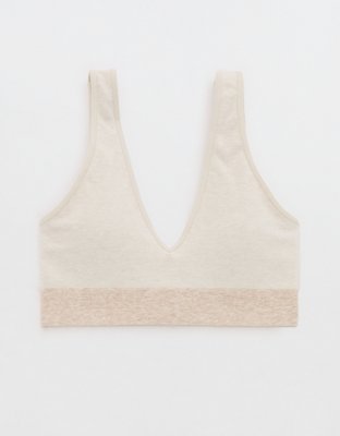 Superchill Seamless Padded Plunge Bralette