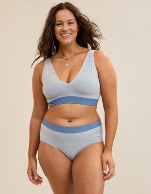 Superchill Seamless Padded Plunge Bralette