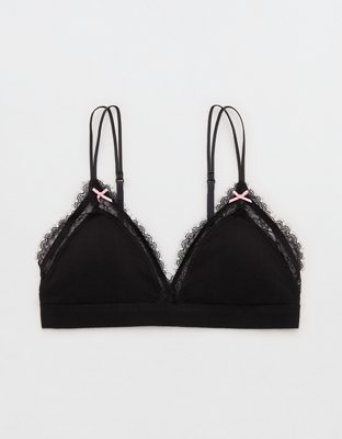 Superchill Pointelle Padded Triangle Bralette