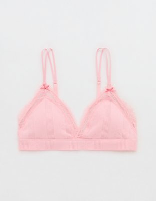 Superchill Pointelle Padded Triangle Bralette