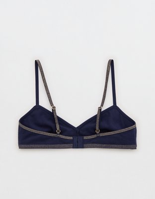 Superchill Shine Pointelle Triangle Bralette