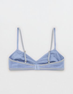 Superchill Shine Pointelle Triangle Bralette