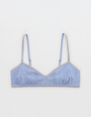 Superchill Shine Pointelle Triangle Bralette