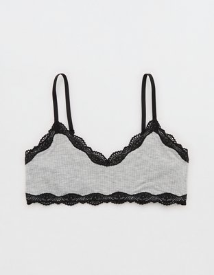 Superchill Modal Lace Trim Bralette