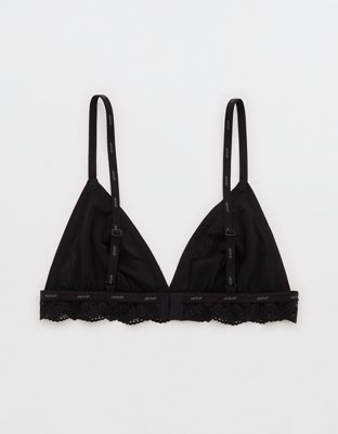Superchill Cotton Lace Trim Bralette