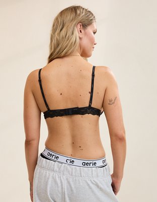 Superchill Cotton Lace Trim Bralette