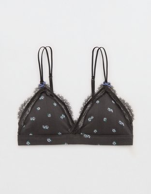Superchill Pointelle Padded Triangle Bralette
