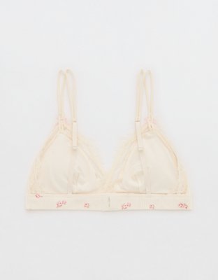 Superchill Pointelle Padded Triangle Bralette