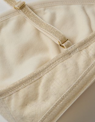 Superchill Shine Pointelle Triangle Bralette