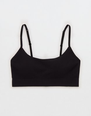 Superchill Seamless Rib Padded Scoop Bralette