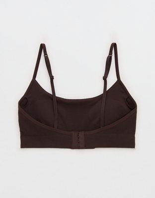 Superchill Seamless Rib Padded Scoop Bralette