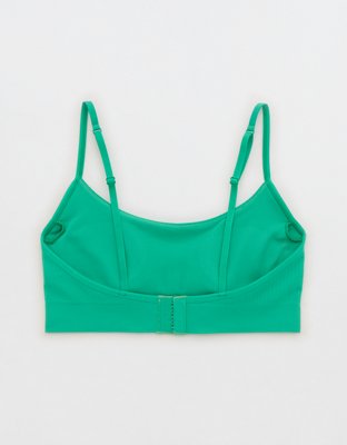 Superchill Seamless Rib Padded Scoop Bralette