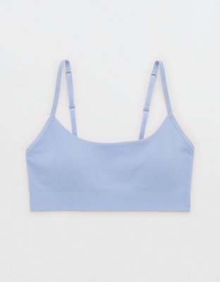 Superchill Seamless Rib Padded Scoop Bralette