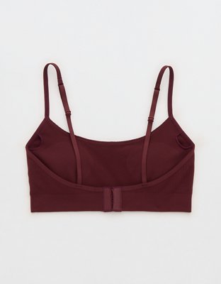 Superchill Seamless Rib Padded Scoop Bralette