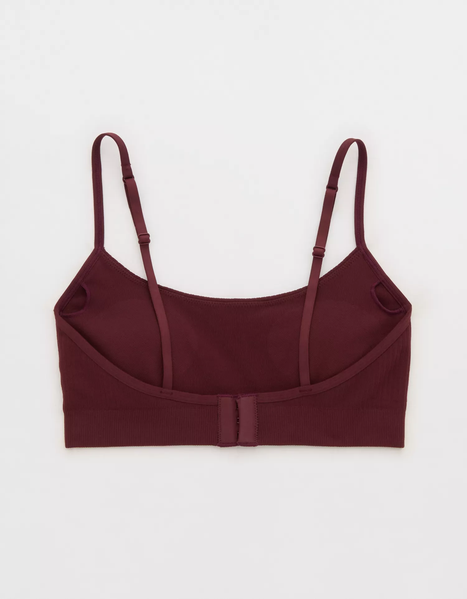 Superchill Seamless Rib Padded Scoop Bralette - thumbnail 4