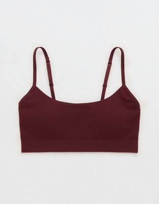 Superchill Seamless Rib Padded Scoop Bralette