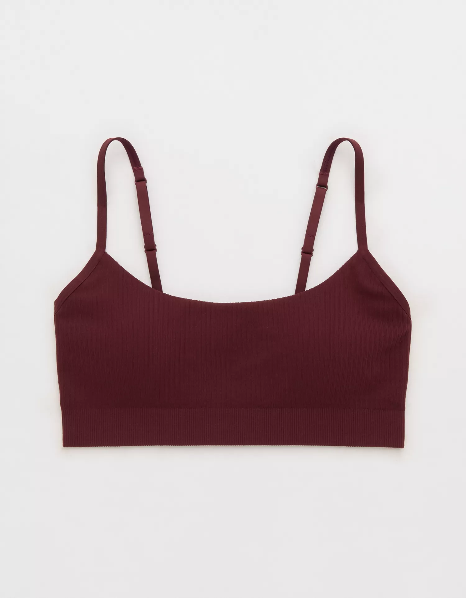 Superchill Seamless Rib Padded Scoop Bralette - thumbnail 3