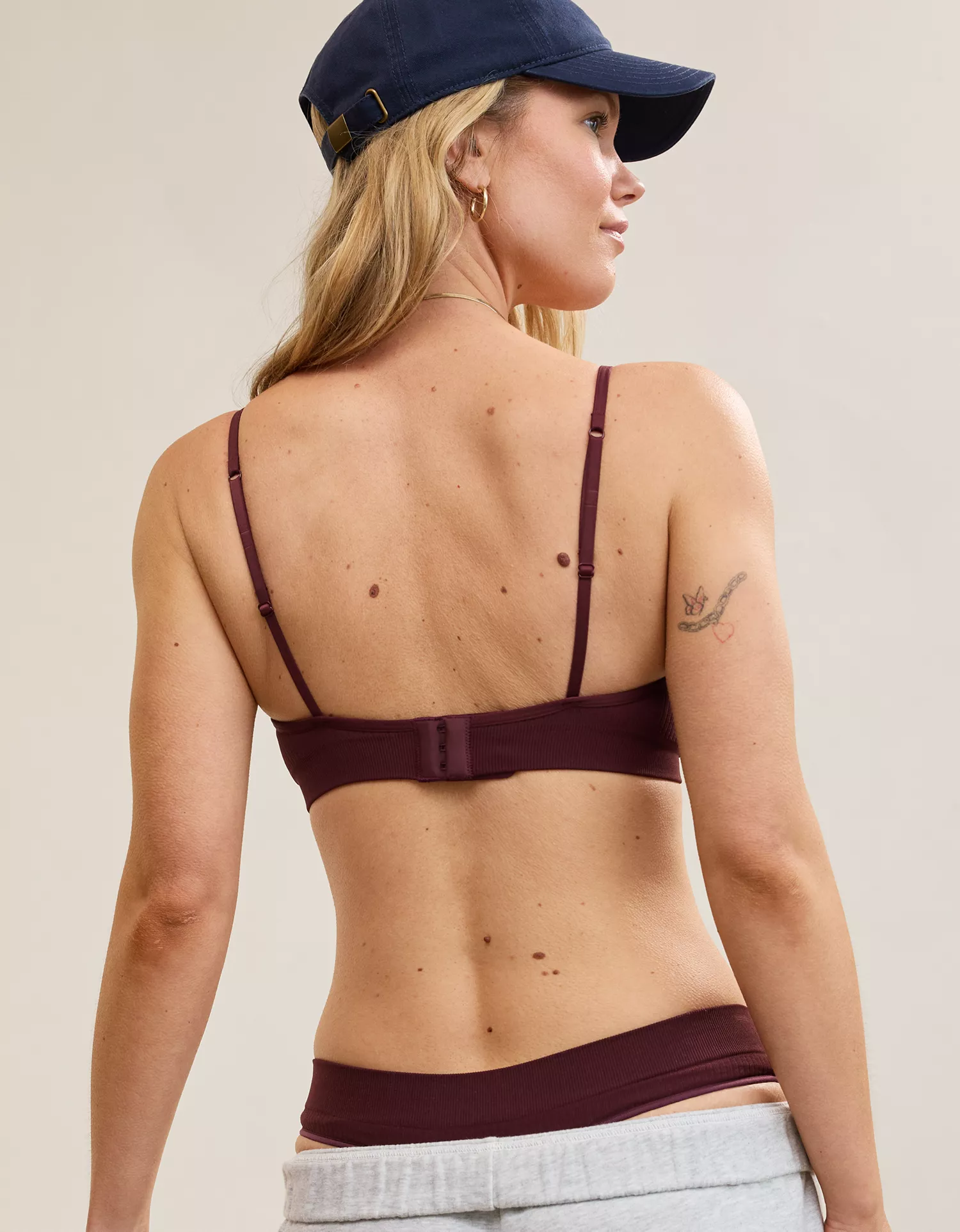 Superchill Seamless Rib Padded Scoop Bralette - thumbnail 2