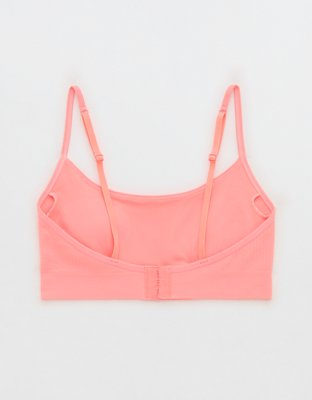 Superchill Seamless Rib Padded Scoop Bralette