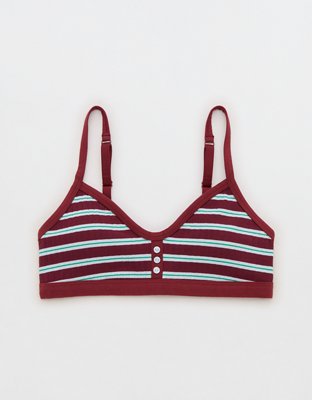 Superchill Cotton Rib Padded Bralette