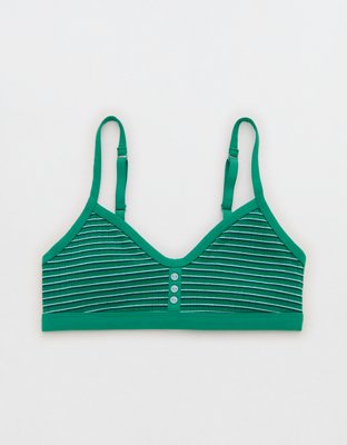 Superchill Cotton Rib Padded Bralette